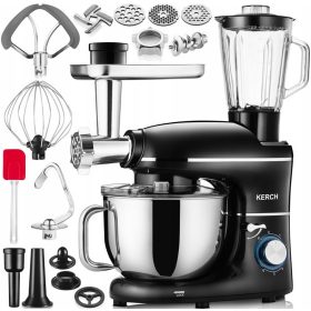  Robot de bucatarie Kerch ROTARY/PR2200/BLACK 2200 W negru