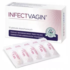  Infectvagin, pesari vaginali, 10 bucăți