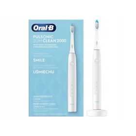    Periuta de dinti electrica Oral-B Pulsonic Slim Clean 2000, alba