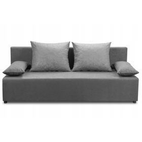  Canapea BIRD Meble Basic 190 x 78 cm, stofa, nuante de gri