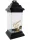  Lumanare capela ZPZ LS2/1 cu trandafir, negru si argintiu, 31 cm