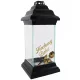  Lumanare capela ZPZ LS2/1 cu trandafir, negru si argintiu, 31 cm