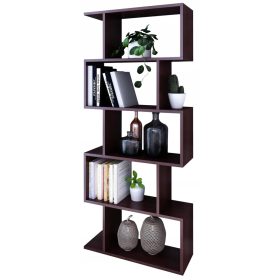  Bibliotecă Matkam Bask 76,4 cm x 176 cm x 28 cm wenge
