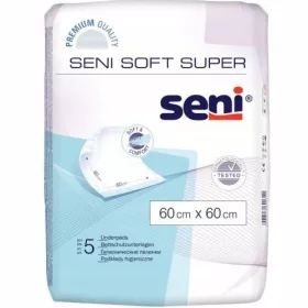  SENI SOFT Tampoane igienice 60 x 60cm 5 buc