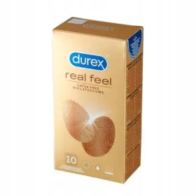  Prezervative Durex Real Feel fara latex 10 bucati