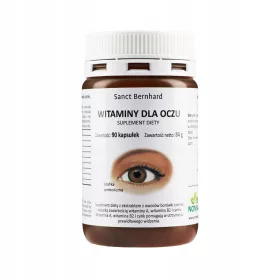   Supliment alimentar pentru ochi cu extract de afine și vitamine - 90 capsule