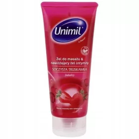  Gel de masaj Unimil Luscious Sensual juicy capsuni 200 ml