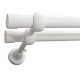  Tijă dublă pentru perdea 19 mm + 19 mm 300 cm