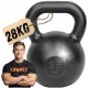  Kettlebelle Kawmet 28 kg negru