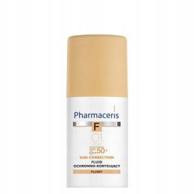  Fluid protector și corector PHARMACERIS F SPF 50+ IVORY 01, 30 ml