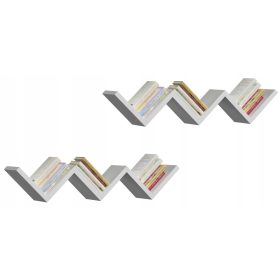  Raft placă laminată Matkam 90 x 21 cm alb