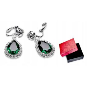  Agrafe dama Jablonex 4 cm verde