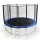  TRAMPOLIN DE GRADINA F-STAR PENTRU COPII 254CM 8FT ALBASTRU NET Z. + SCARA