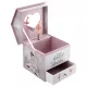  Cutie de bijuterii cu cutie muzicala balerina, 14x16