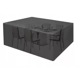   Husă pentru Mobilier de Grădină Rectangulară, Rezistentă la Apă și UV, 240x160x72 cm