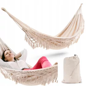  Hamac fără bară di volio alb 120 kg 280 x 141