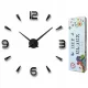  Ceas de perete Kontext negru 120cm