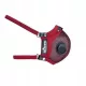 Mască Sport Olmed +2 filtre - visiniu - M