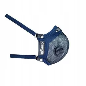  Mască Sport Olmed +2 filtre - bleumarin - S