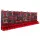  Tabla atelier sticle 230x78 cm negru si rosu