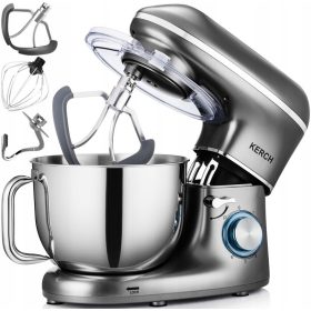  Robot de bucatarie Kerch MyChef 2200 W argintiu/gri