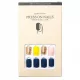  VARFURI UNGHII ARTIFICIALE MAT GLITTER 30 buc Adeziv 3