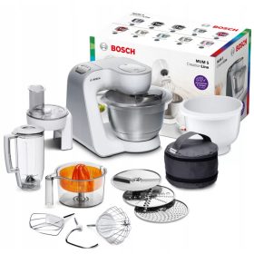   Robot de bucatarie Bosch MUM5 CreationLine MUM58243 1000 W alb