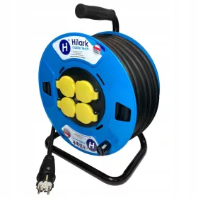    Prelungitor mulinet Hilark, gradina, 50 m, 4 prize, albastru