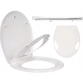  Scaun toaleta Fala, polipropilena alba