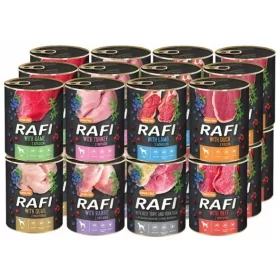  DOLINA NOTECI RAFI Hrana pentru caini MIX DE Arome 24x800g