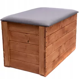   Ghiveci de flori panelsite 80 cm x 47 x 38 cm lemn multicolor