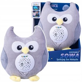    Bufniță, ursuleț, proiector de somn, stele, cântece de leagăn, zgomot