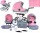  Carucior multicolor Babe Boss Viko