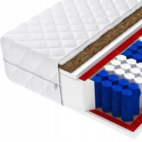    Saltea cu arcuri buzunar FDM Pocket T25 Cocos 120 x 200 x 17cm H3