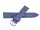  Curea ceas Palton din piele ALBASTRU 18MM