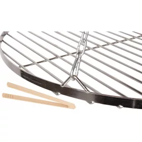    GRIL PESTE SEMIN PENTRU FOC GRIL 60 CM CROM DE GRADINA PENTRU TREPIED