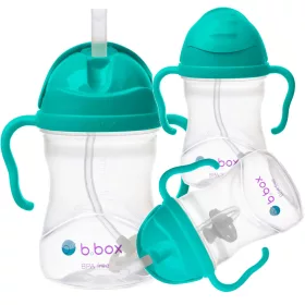  B.box cana cu paie 240 ml rosu BB00510