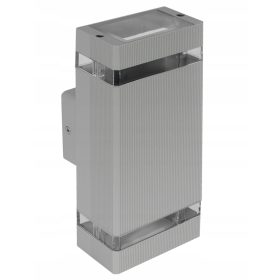    Aplică de grădină Superled Poland, nuanțe de gri și argintiu, GU10 35 W