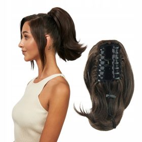    Postiță de păr sintetică semi-lungă, blond deschis, pentru femei Cameron Hair