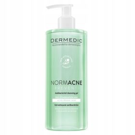   Gel de curățare facială pentru acnee Dermedic Normacne Antibacterian 500ml