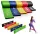  Banda de exercitii Hop-Sport 2,5-18 kg 5 buc.