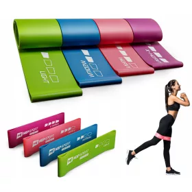  Banda de exercitii Hop-Sport 4,5-19 kg 4 buc.