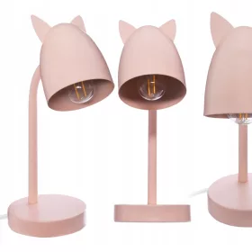    Lampa de birou Atmosphera Oreilles Rose, nuante de roz, putere de pana la 25 W