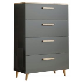  Comodă Matkam Oslo 80 x 40 x 112 cm antracit mat