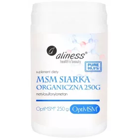   MSM Organic Sulphur Plus OptiMSM® 250g – Supliment pentru Sănătatea Articulațiilor și Piele