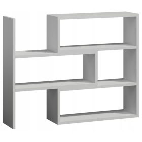  Bibliotecă Matkam 80 x 28 x 110 cm alb