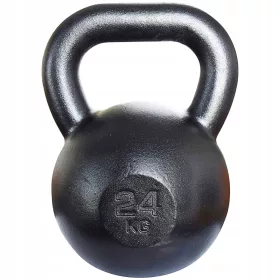  Kettlebelle Kawmet 24 kg negru