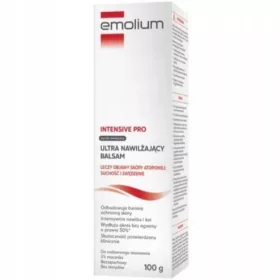   Emolium Intensive Pro, Balsam Ultrahidratant 100g + Cadou Chusteczki Nawilżające Mustela