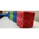  NOUL LEGO CUBE PUFF!! 35X35 MULTE CULORI!!