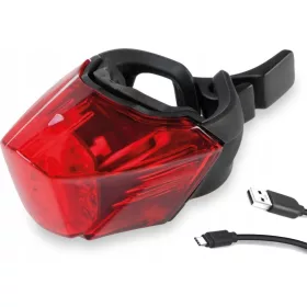    Iluminare pentru biciclete Kross Red Dral II baterie de 3 lm